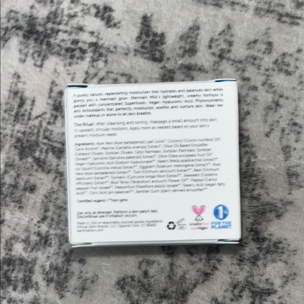 Earth Harbor Mermaid Milk Nutrient Glow Moisturizer-never used!!! - Picture 3 of 6